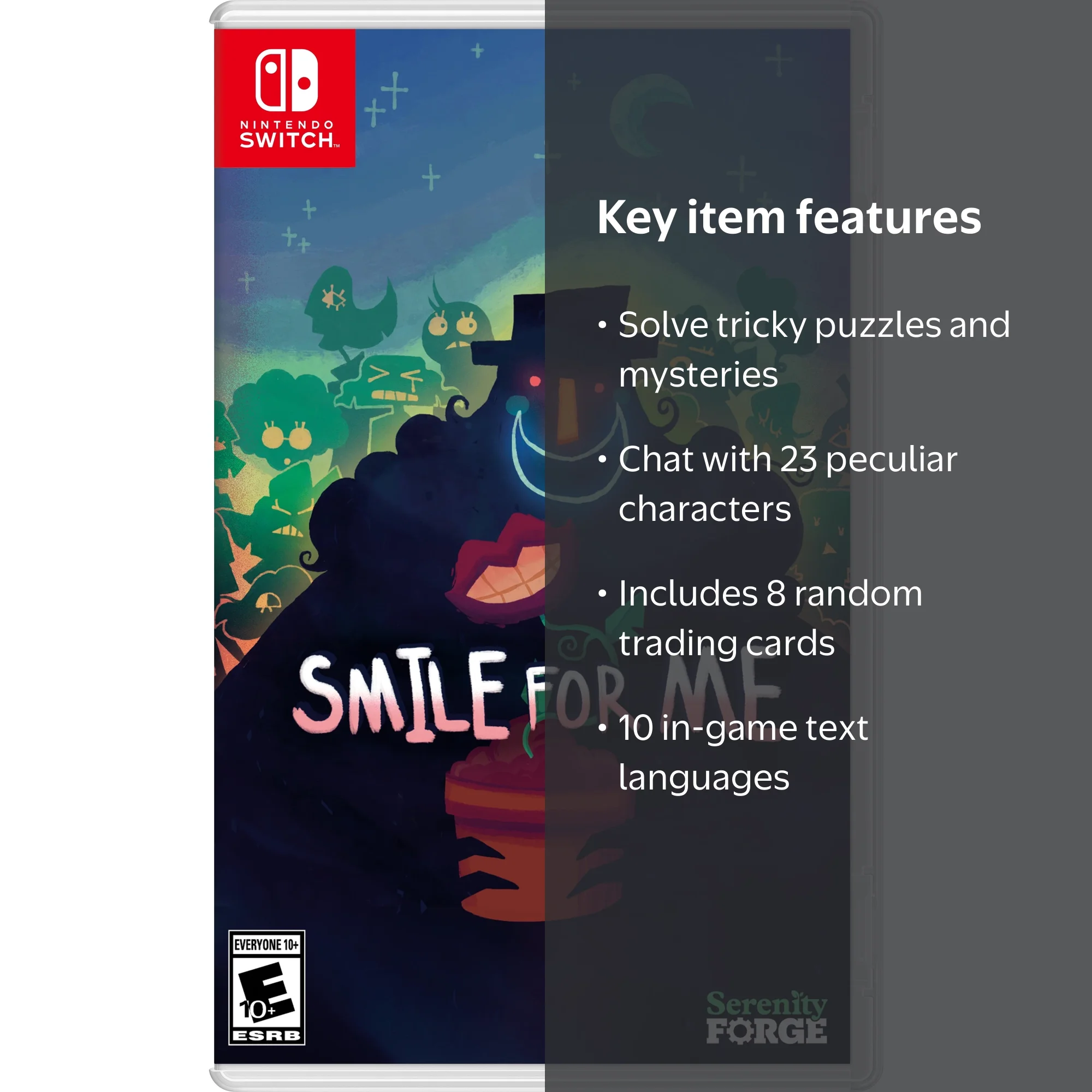 Smile For Me Physical Edition - Nintendo Switch - Walmart.com