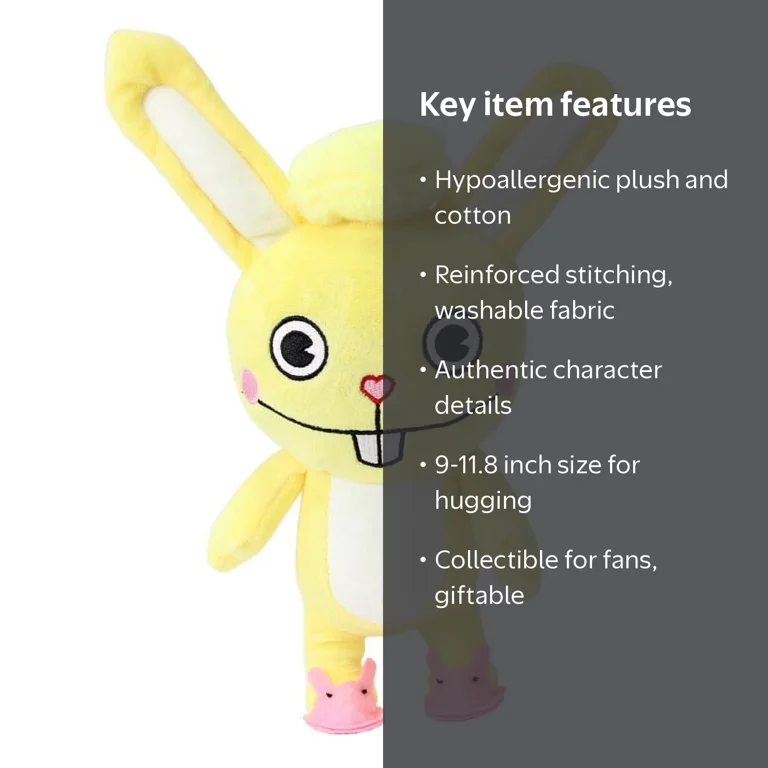Fedpow Cuddles Plush Toy Happy Tree Friends Plush Toys, Happy Tree