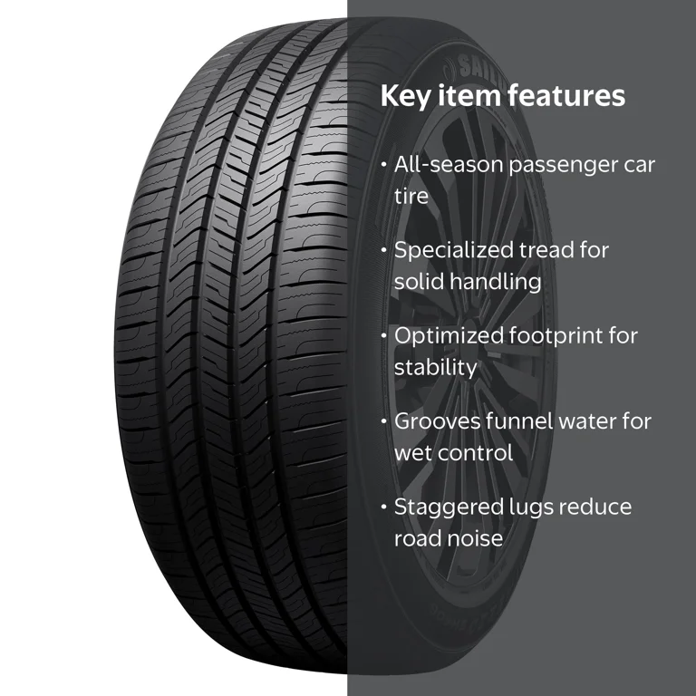 Sailun, Passenger Tire, 205/60R16 92H, All Season Black - Walmart.com
