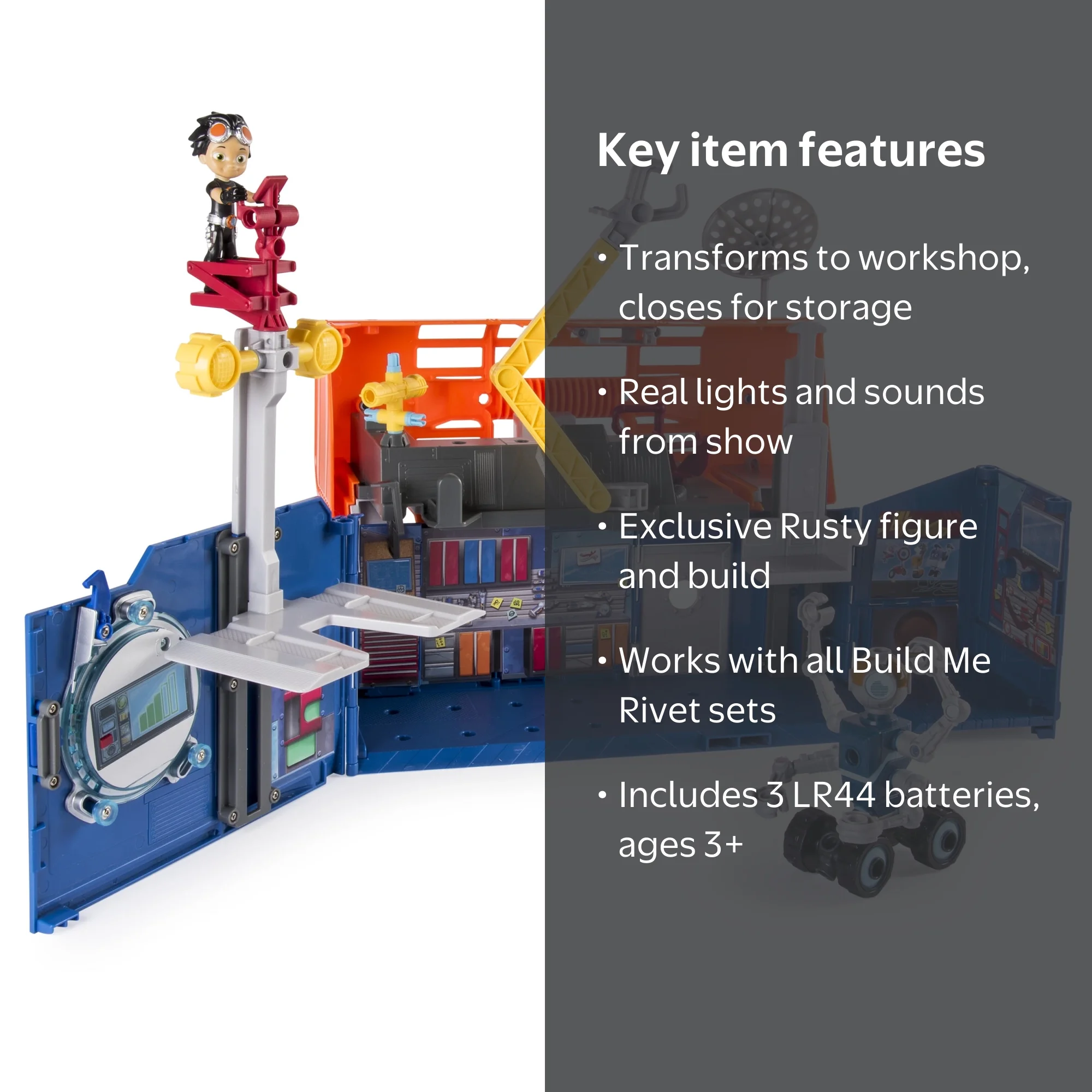 Rusty Rivets - Rivet Lab Playset - Walmart.com