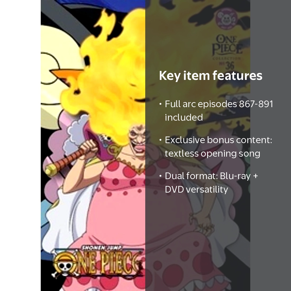 One Piece: Collection 36 (Blu-ray + DVD) New - Walmart.com One Piece: Collection 36 (Blu-ray + DVD) New - Walmart.com
