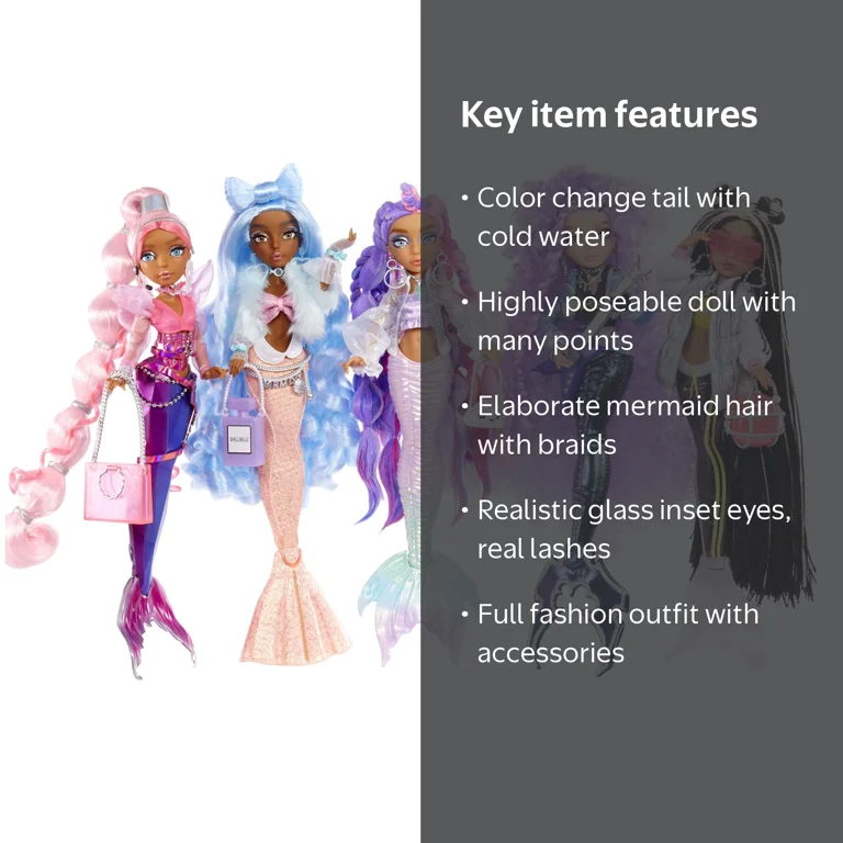 Mermaze Mermaidz™ Kishiko™ Color Change Fashion Doll with Mermaze Mermaidz™ Kishiko™ Color Change Fashion Doll with