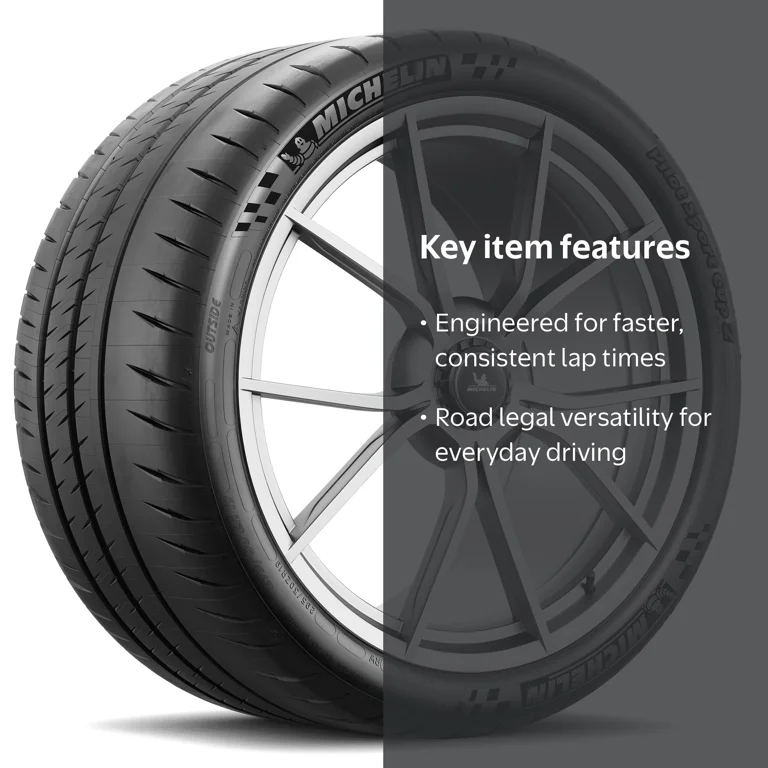 Michelin Pilot Sport Cup 2 245/35ZR19 93Y XL Tire - Walmart.com
