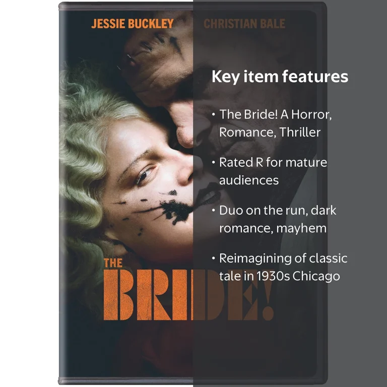 The Bride! (2026) (DVD), Horror, Warner Bros. - Walmart.com