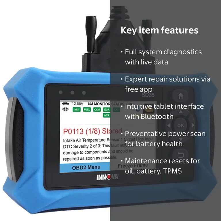 Innova, OBD2 Scanner, All System Diagnostics, Live Data - Walmart.com