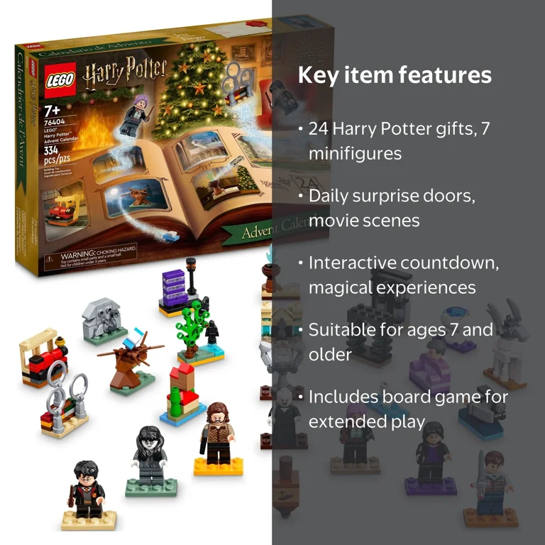 WRATHCHILD CD 4枚セット LEGO, Harry Potter Advent Calendar, 76404, Movie-Themed Gift