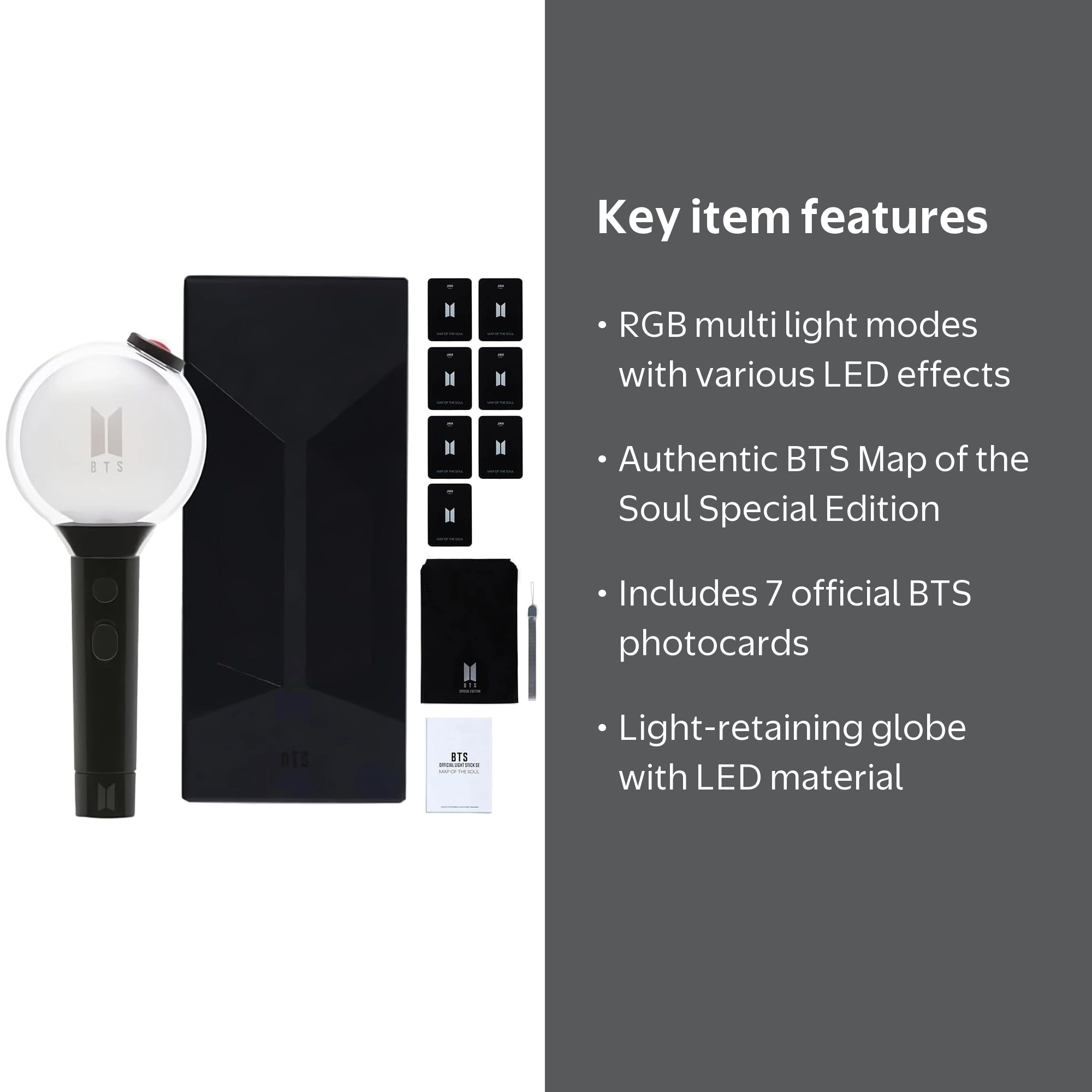 BTS Official K-Pop Lightstick - Map of The Soul Special Edition