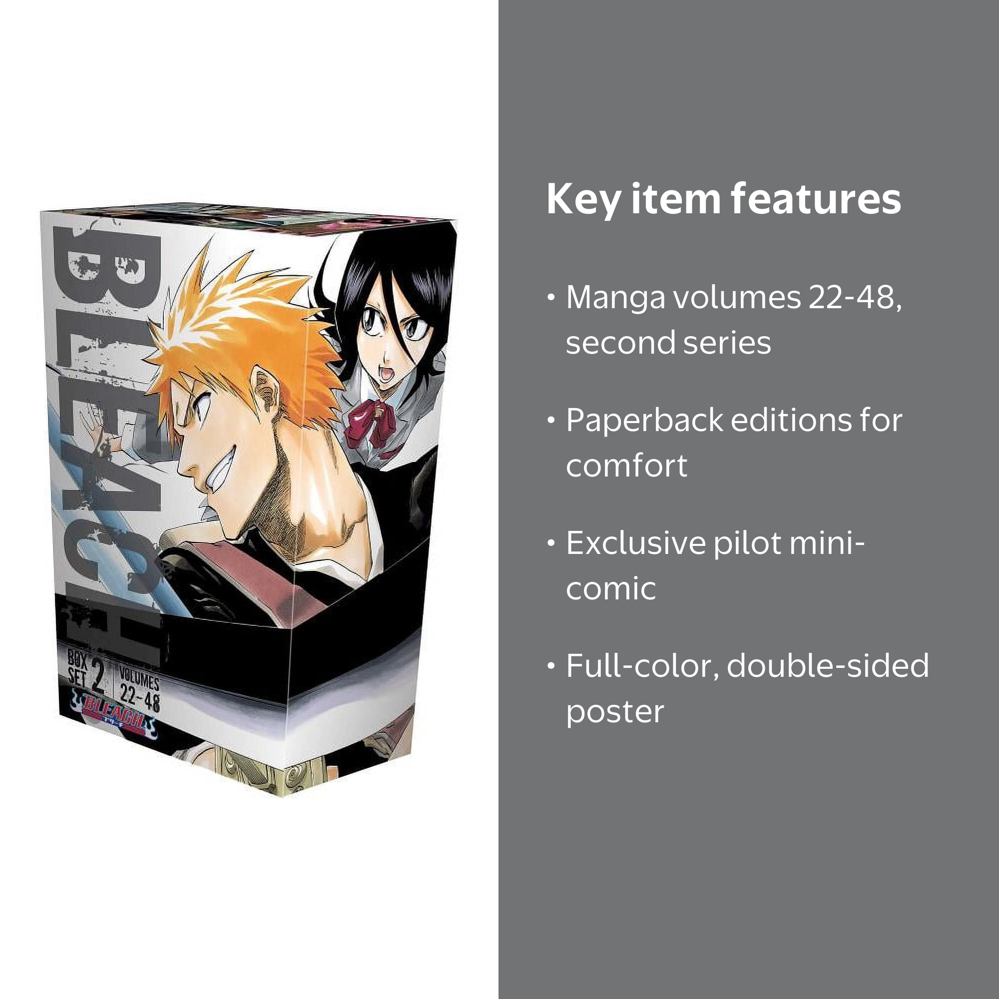 Tite Kubo, Bleach Box Set 2, Volumes 22-48, Series #2 Paperback