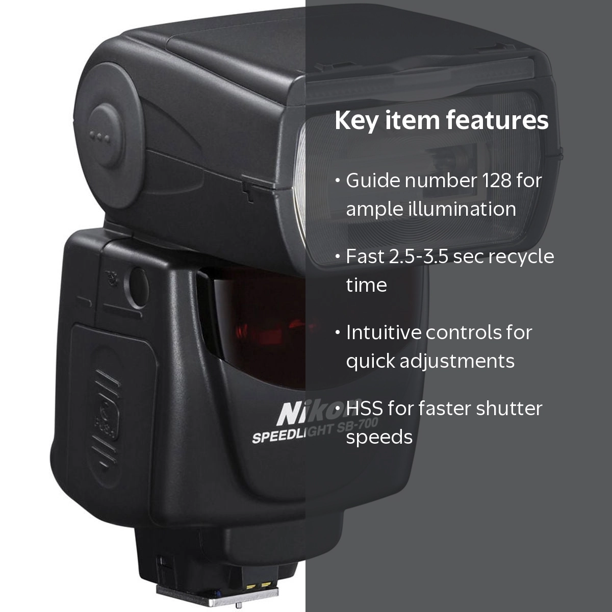 Nikon SB-700 TTL AF Shoe Mount Speedlight Flash, Warranty