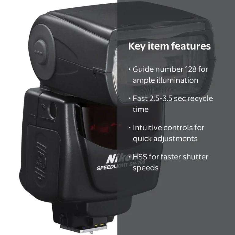 Nikon スピードライト SB-700 Nikon SB-700 TTL AF Shoe Mount Speedlight Flash, Warranty