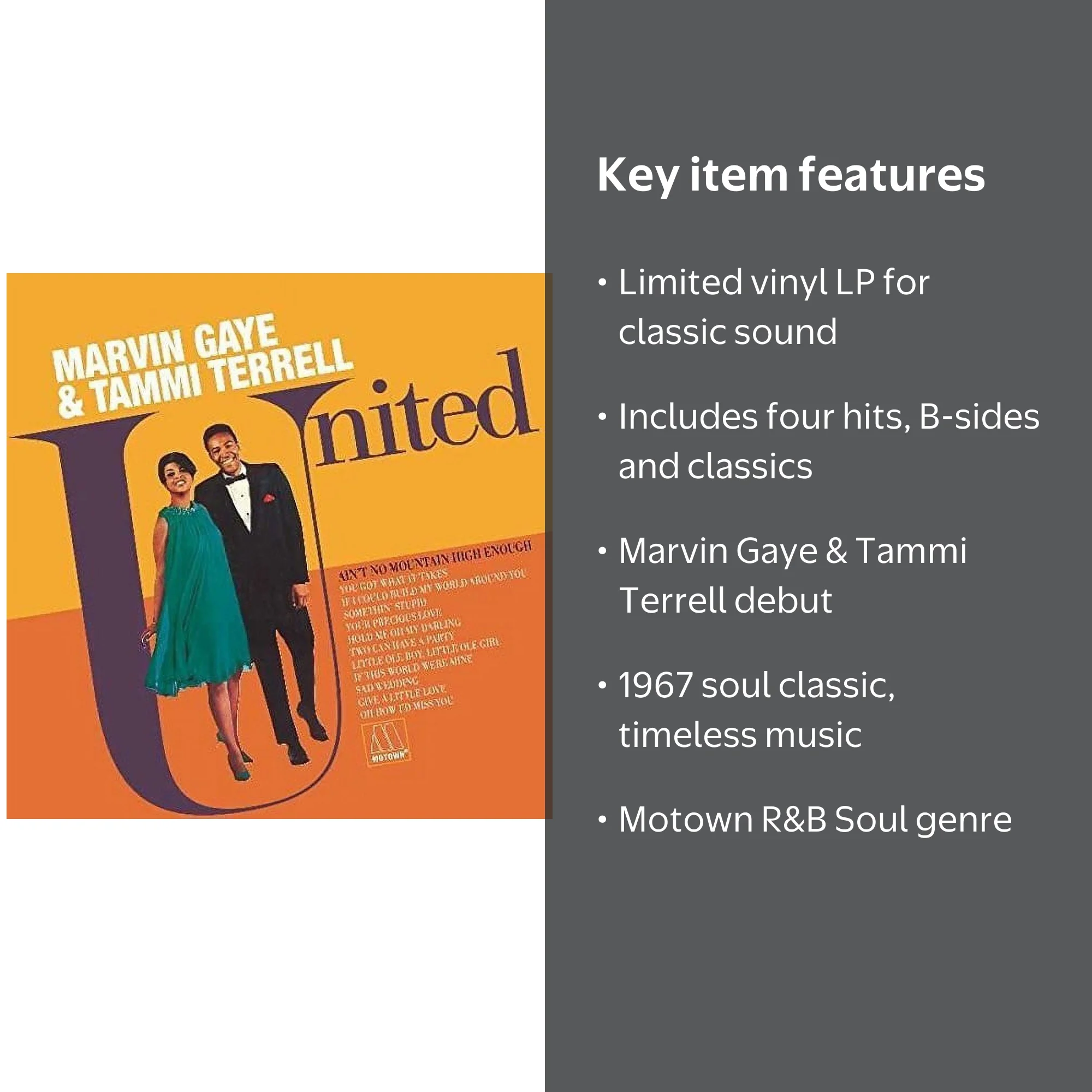 Marvin Gaye - United (With Tammi Terrell) - Music & Performance