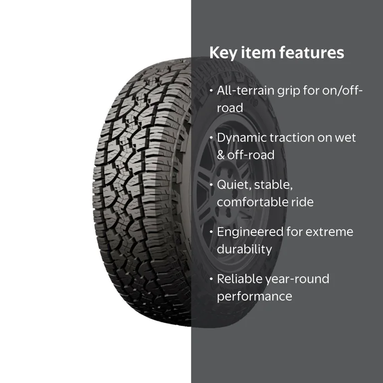 Dextero DAT1 All Terrain 265/75R16 123/120S Tire - Walmart.com
