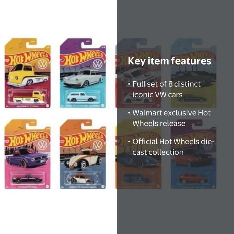 2022 Walmart Exclusive Hot Wheels Volkswagen GRT01-956D Complete
