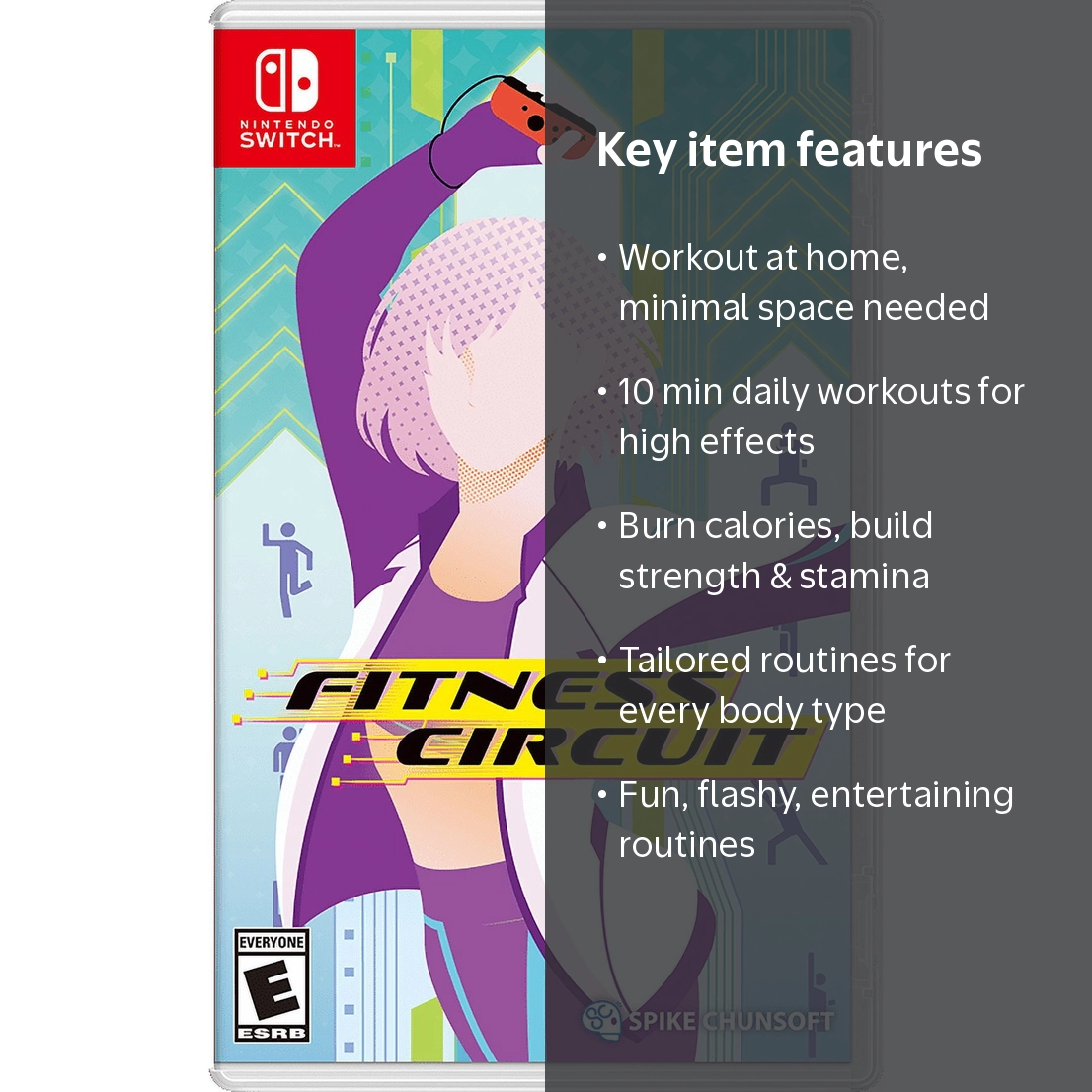 Spike Chunsoft, Fitness Circuit, Nintendo Switch, 10-Minute