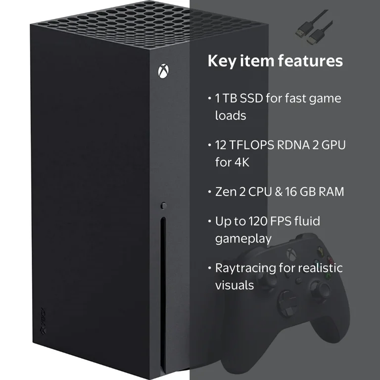 2023 Latest Xbox Series X Console: 1TB SSD, Wireless Controller