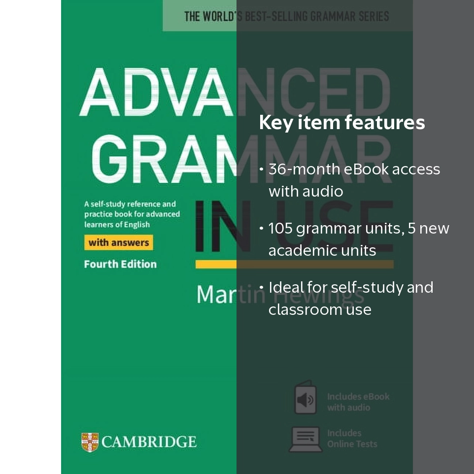 Martin Hewings, Advanced Grammar in Use Book, Answers, eBook