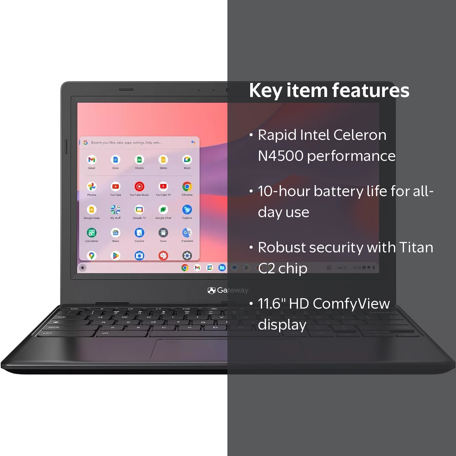 Acer Gateway Chromebook 311 CBO311-1H-C1MX Laptop | Intel Celeron
