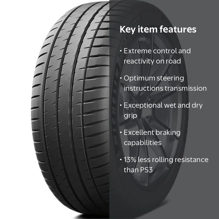 Michelin Pilot Sport 4 315/35ZR20 (110Y) XL - Walmart.com