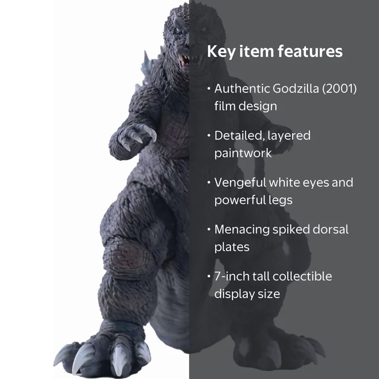 Hiya Toys, Godzilla, 7-inch, Exquisite Basic Series, Multicolor