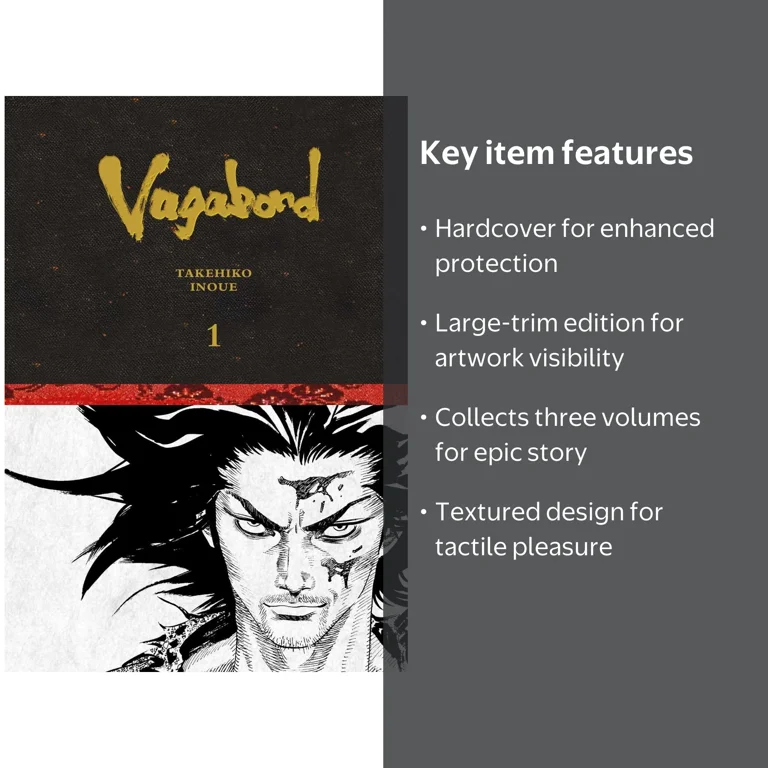 Takehiko Inoue, Vagabond Definitive Edition, Vol. 1, Hardcover