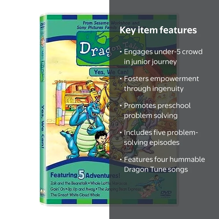 Sony Pictures Entertainment, New Dragon Tales Yes We Can DVD