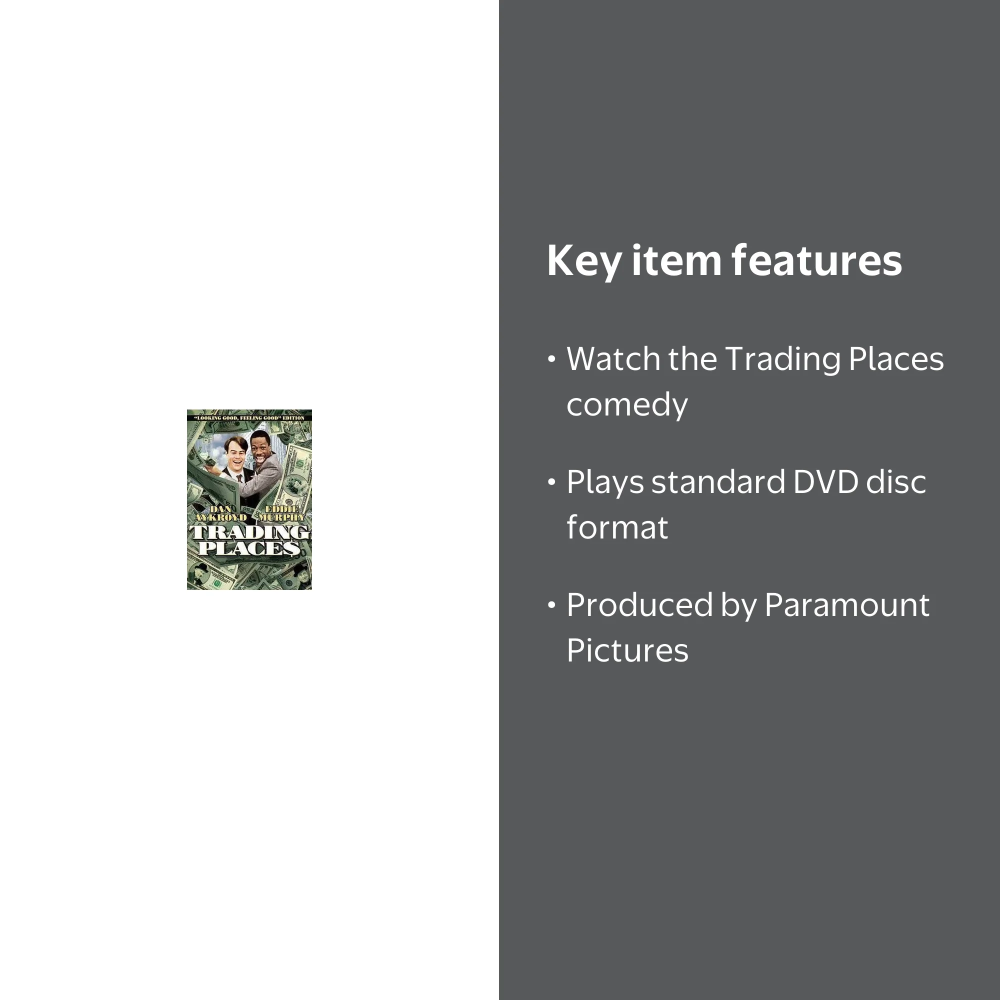 Paramount Home Video, DVD, Trading Places, Comedy, 1983 - Walmart.com