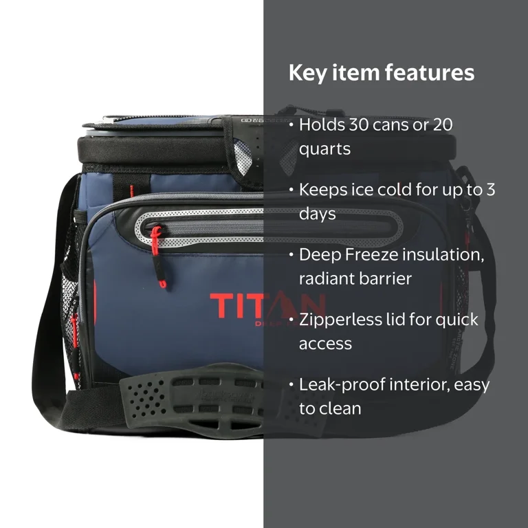 Arctic Zone Titan Deep Freeze Hard Side Ice Chest - 30 Can/20