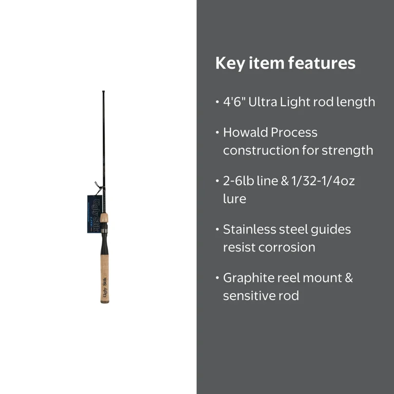 ugly stik best rod BWSF1530S102 Bigwater Spinning Ugly Stik GX2 rods offer improved components for added durability and increased sensitivity with eye Ugly Stik GX2 Gen 2
