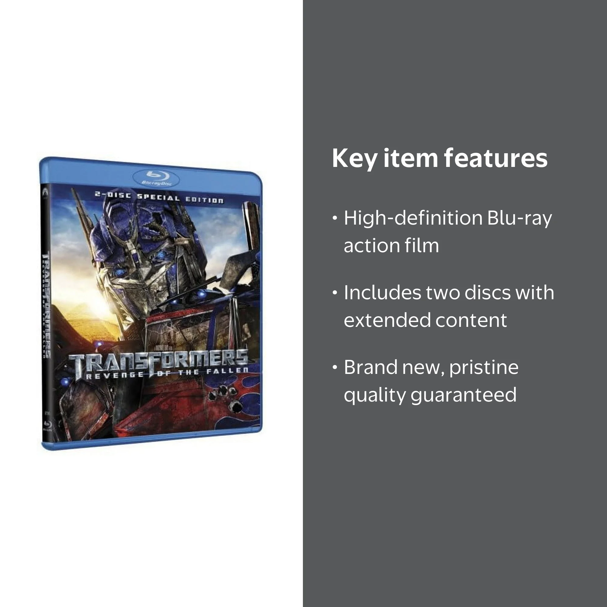 Transformers: Revenge of the Fallen (Two-Disc Special) [Blu-ray