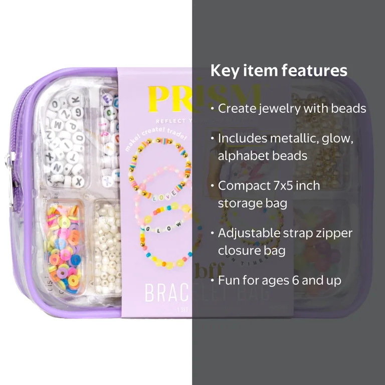 Prism Bff Bracelet Bag, Boys and Girls, Child, Ages 6 - Walmart.com