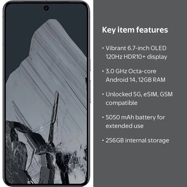 Google Pixel 8 Pro Dual-SIM 256GB ROM + 12GB RAM (Only GSM | No