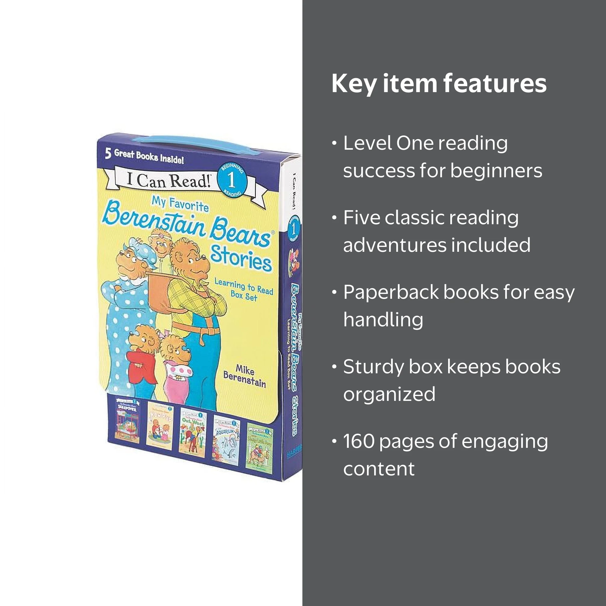Berenstain Bears Level 1 Reading Collection: My Favorite Stories