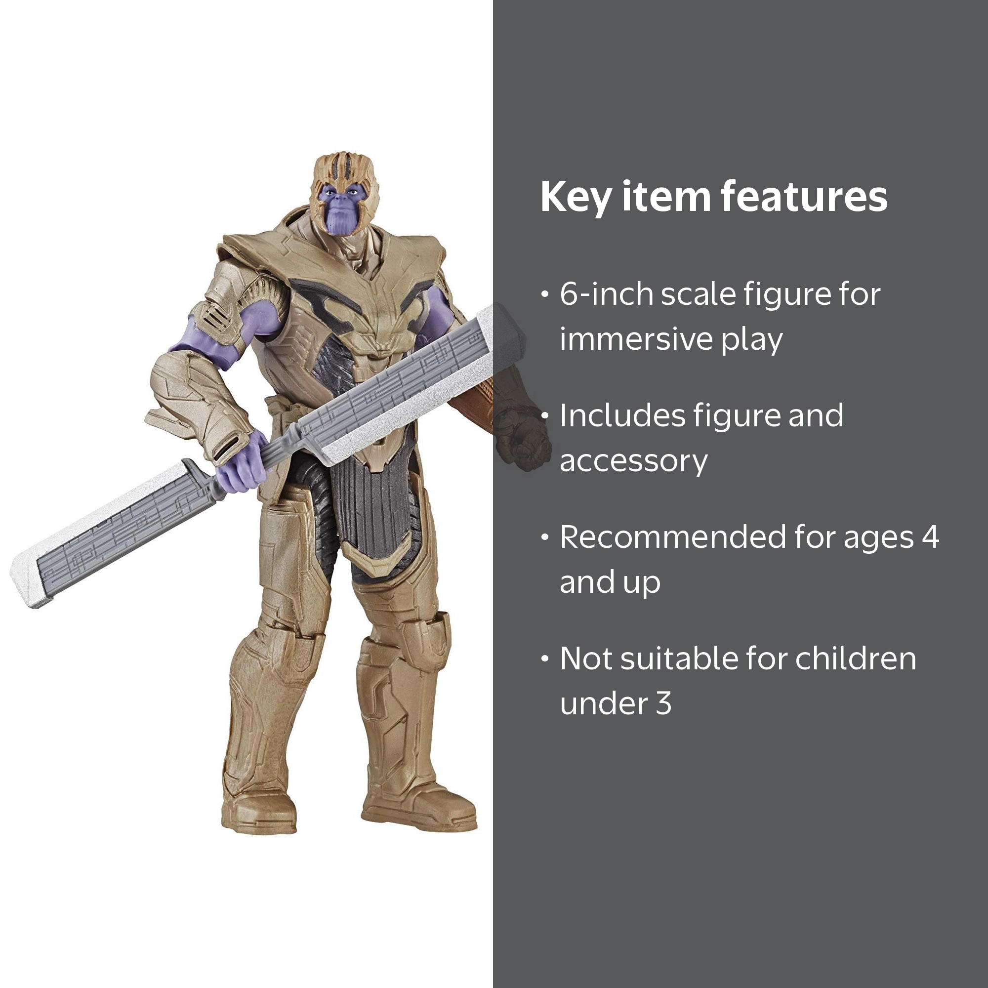 Marvel Avengers: Endgame Warrior Thanos Deluxe 6-inch Figure