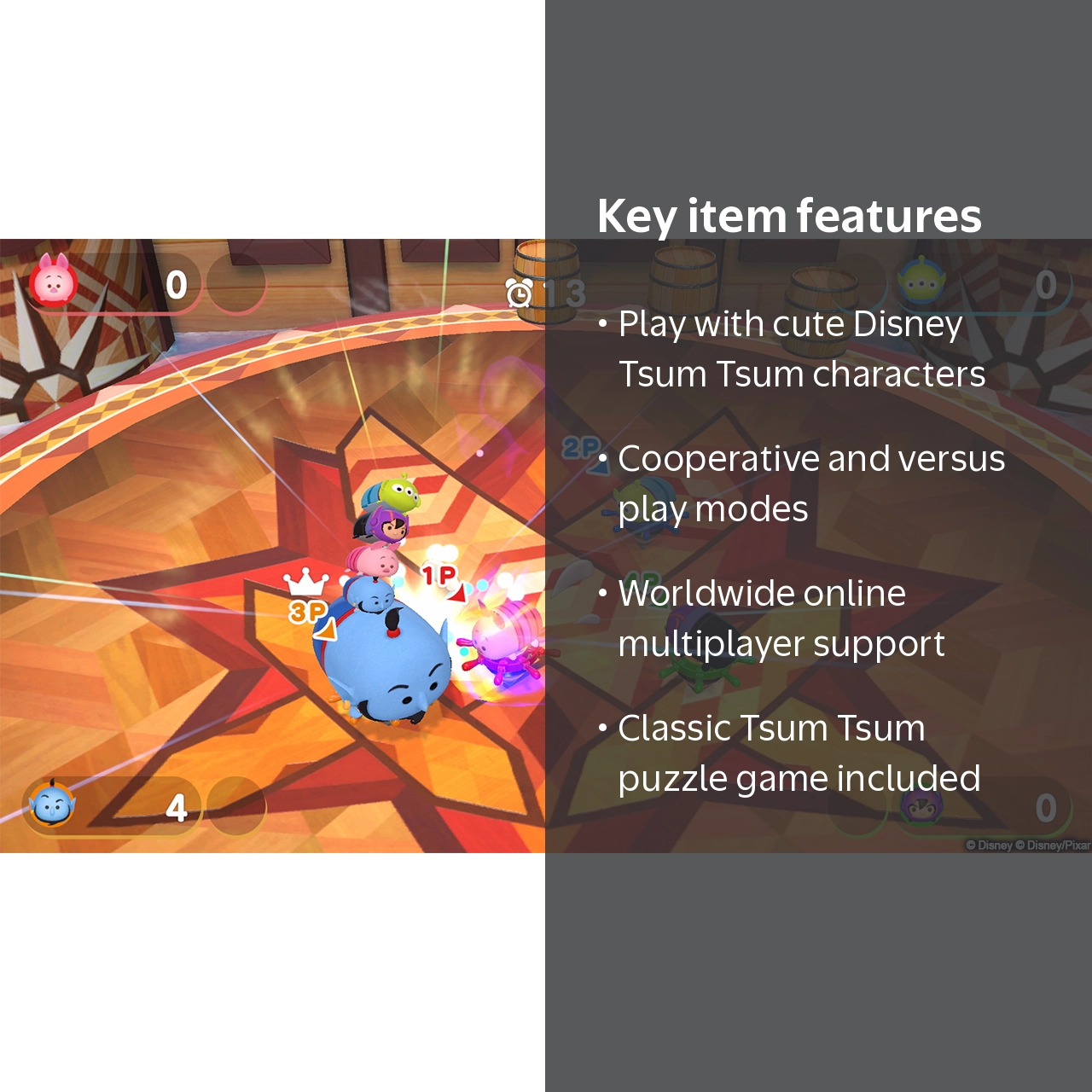 Disney Tsum Tsum Festival, Bandai Namco, Nintendo Switch [Digital