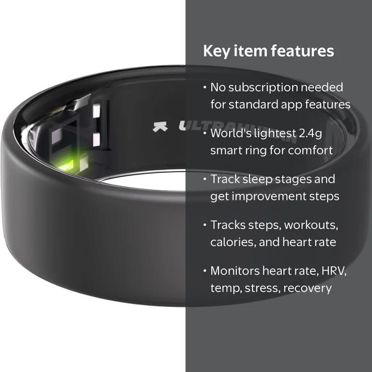 Ultrahuman Ring AIR Size 7- World's Lightest Sleep-Tracking