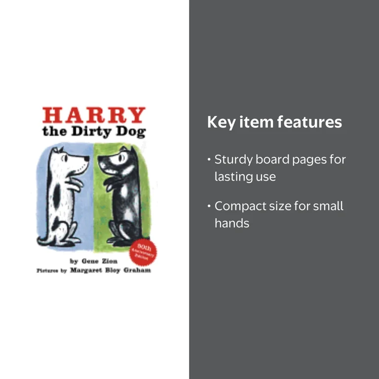 Harry the Dirty Dog Board Book - Walmart.com