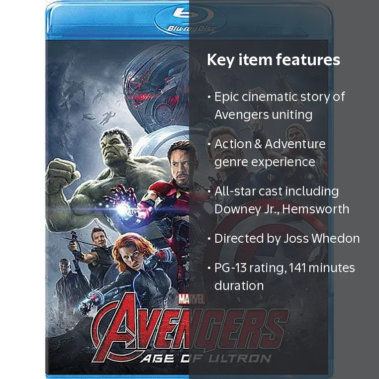 Marvel's Avengers: Age of Ultron (Blu-ray) - Walmart.com