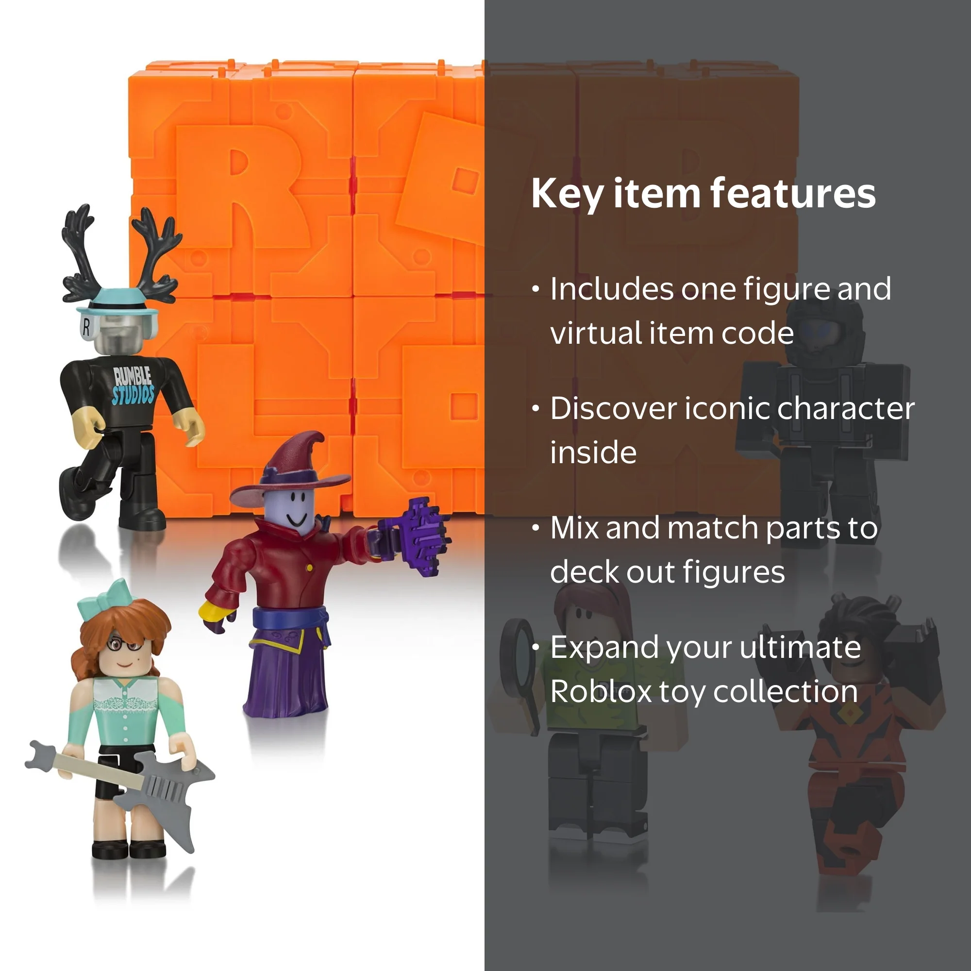 Roblox Action Collection - Kids Toy Box, Mystery Figure Pack with