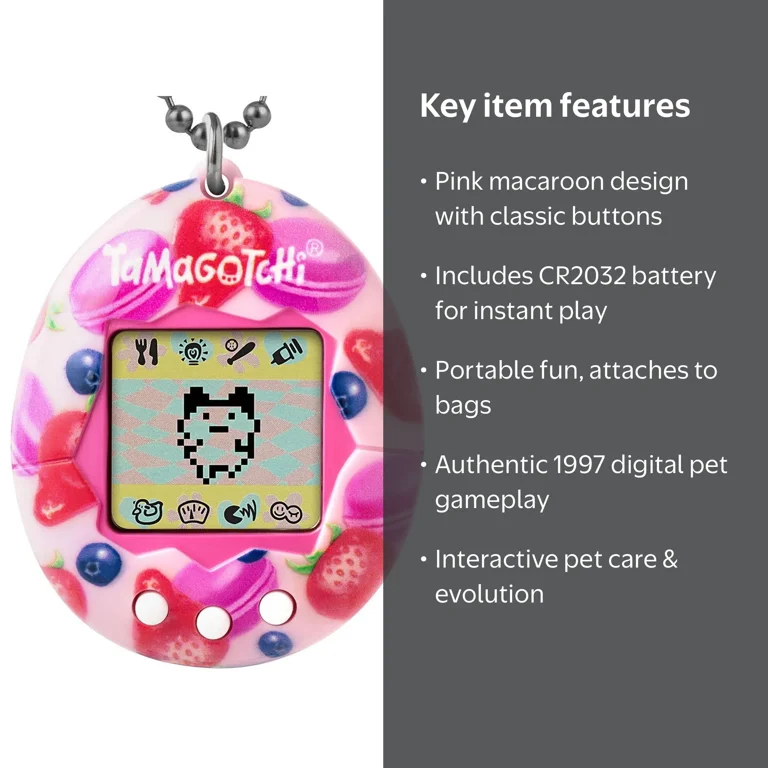 Tamagotchi Original 3点セット Tamagotchi Original Berry Delicious Digital Pet - Walmart.com