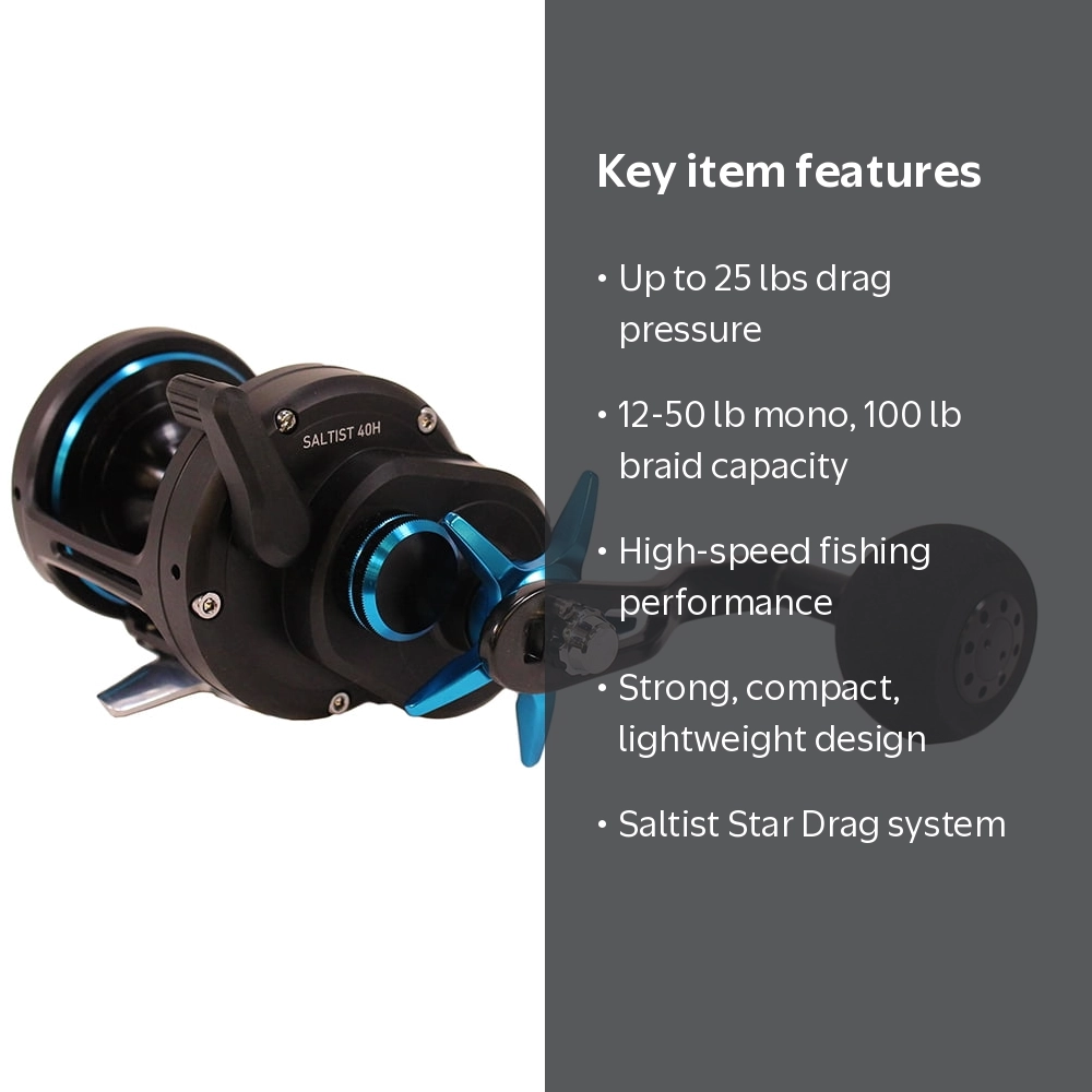 cadence stout saltwater spinning reel Shimano Compre Walleye Rods clam katana With quality components and Syncro Vintage Abu Ambassadeur Model:SAGSD35L