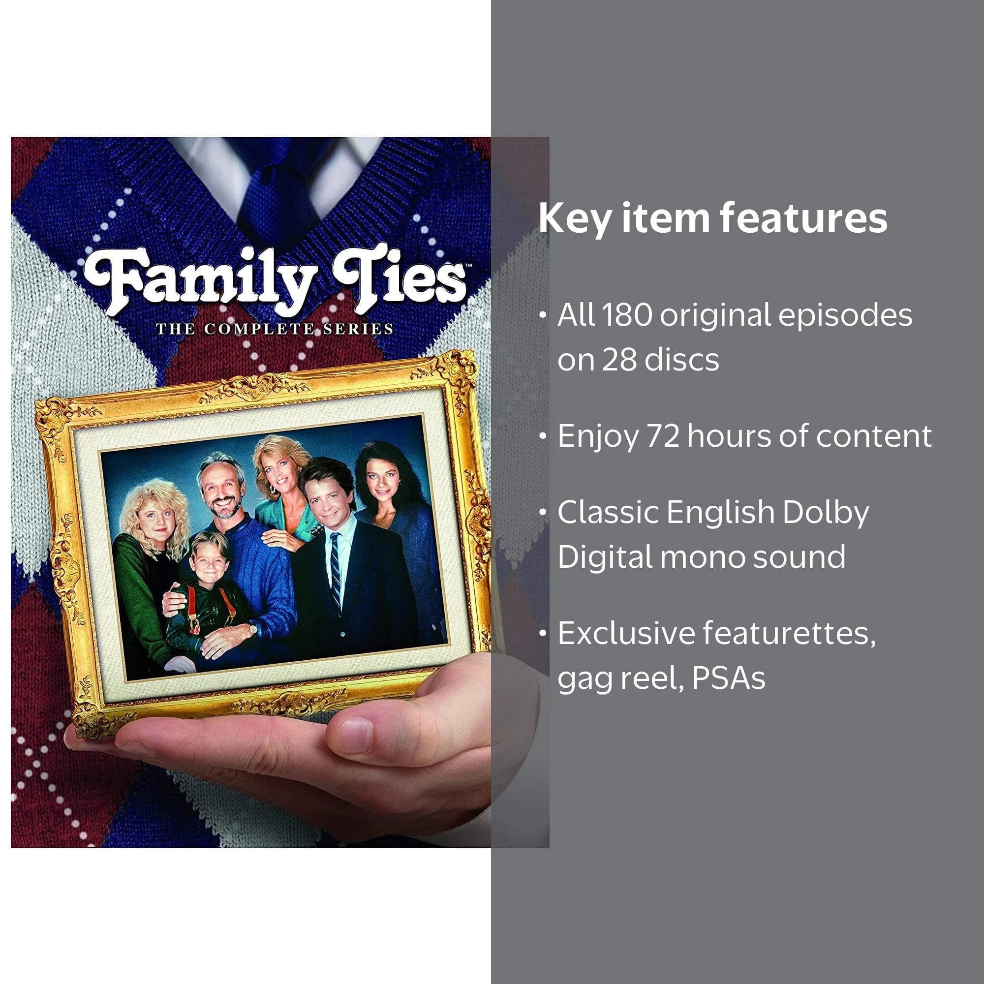 Paramount: Family Ties Complete Seasons, Comedy Series (DVD
