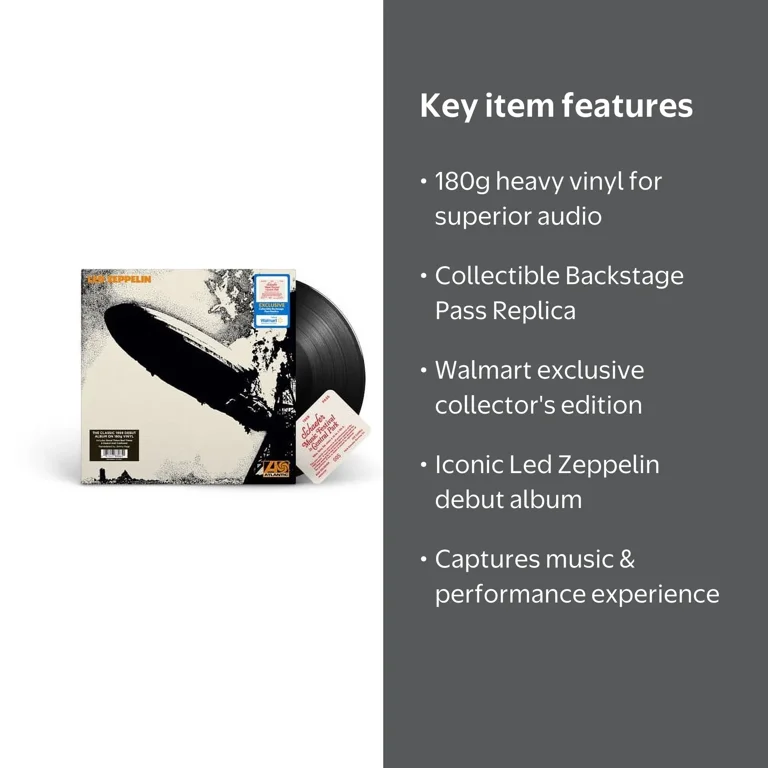 Led Zeppelin - I - 180gram Vinyl (Walmart Exclusive) - Music