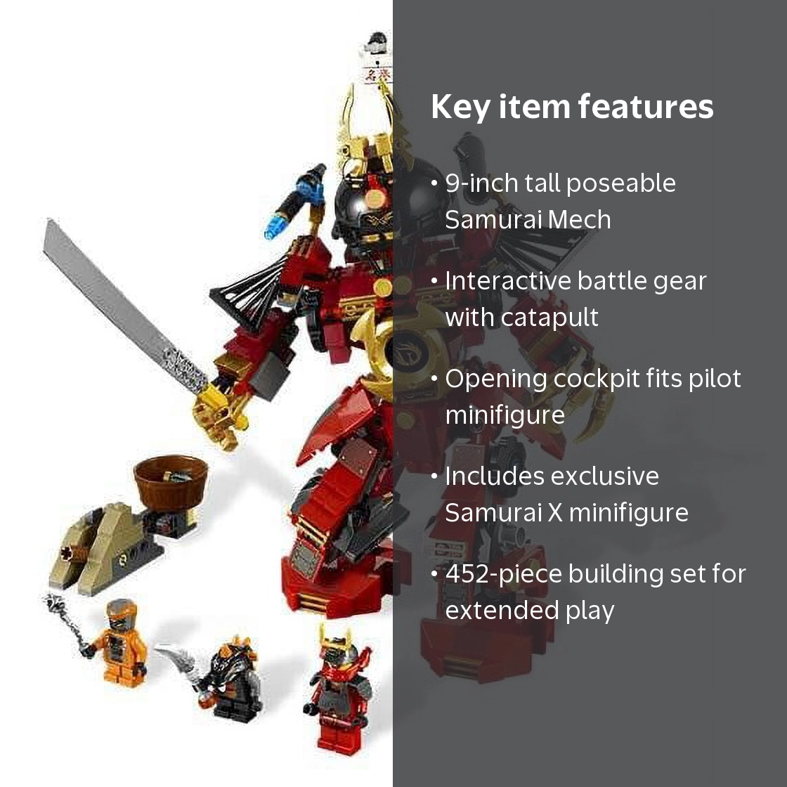LEGO Ninjago 9448 Samurai Mech - Walmart.com