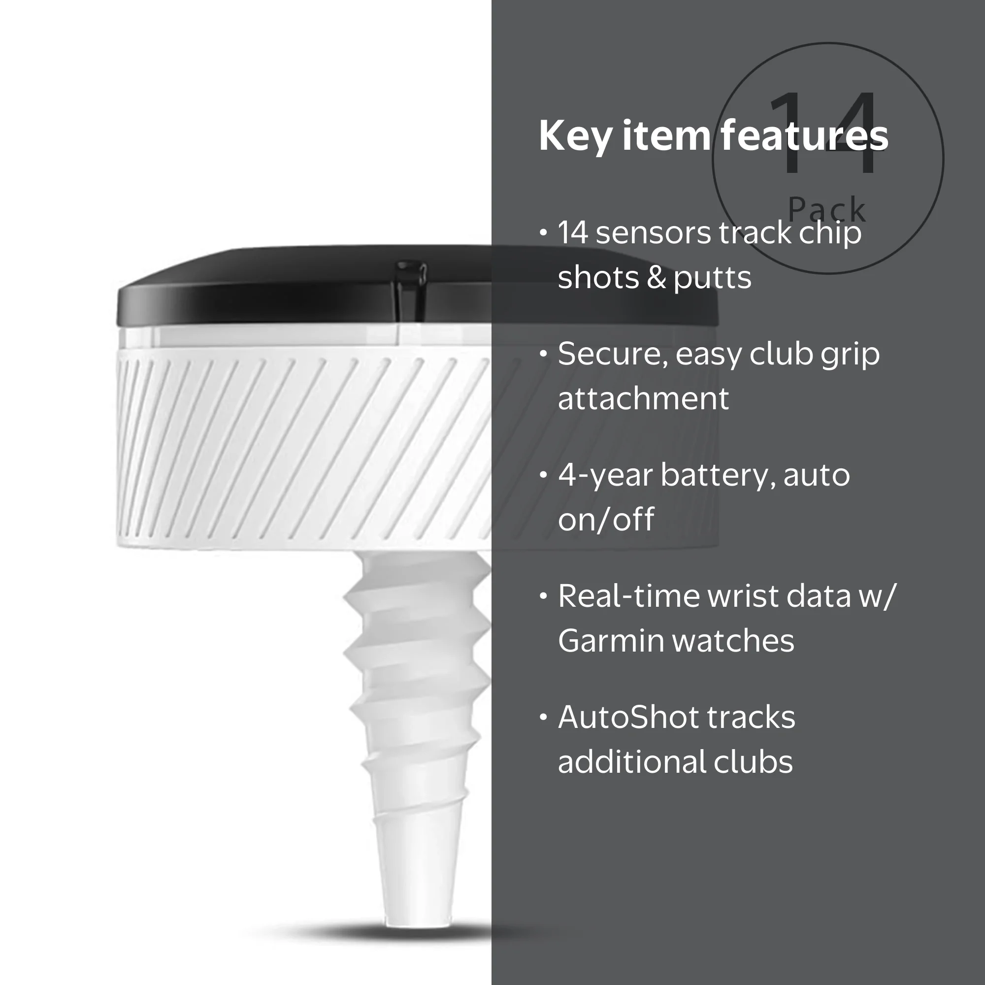 Garmin Approach CT10 Full Set - 14 Automatic Golf Club Tracking