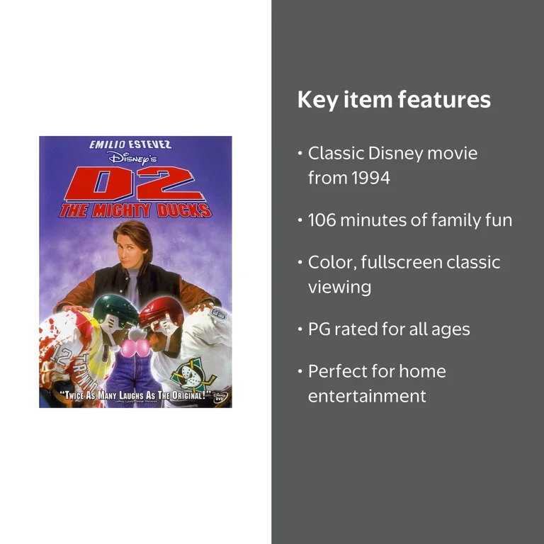 (未使用･未開封品)Discoveries America: Michigan [DVD] Disney, Movie D2 The Mighty Ducks, PG, 106 min, Fullscreen
