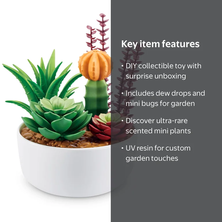 Mini Brands Create Botanical Garden Blind Capsule, 18 Mini Plants