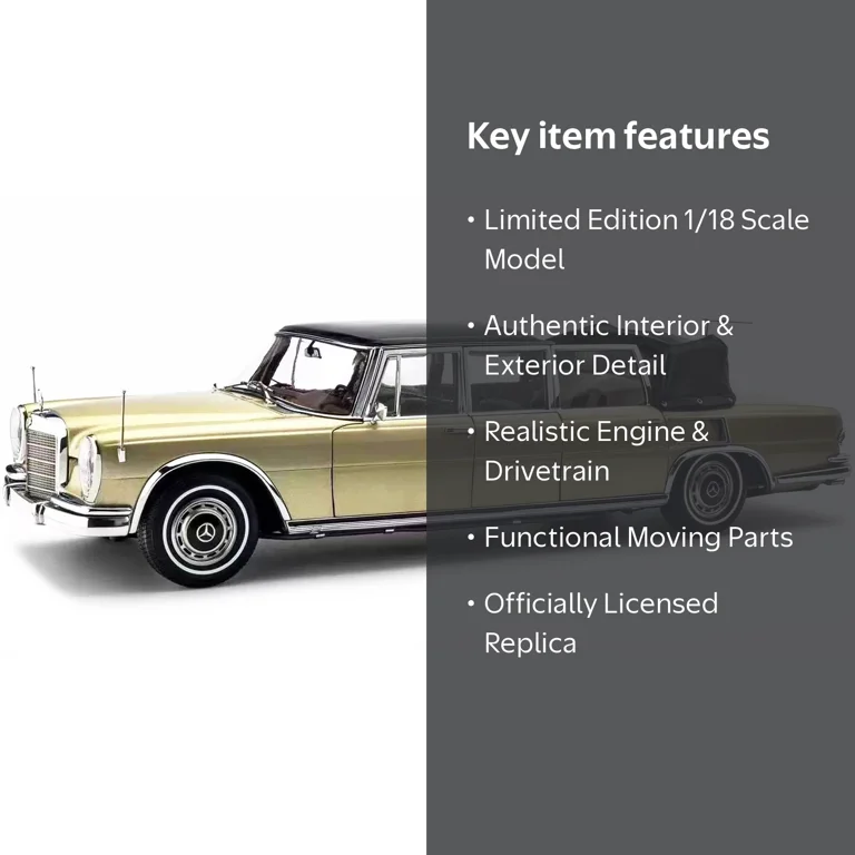 1965-1981 Mercedes Benz 600 Pullman Landaulet Limousine