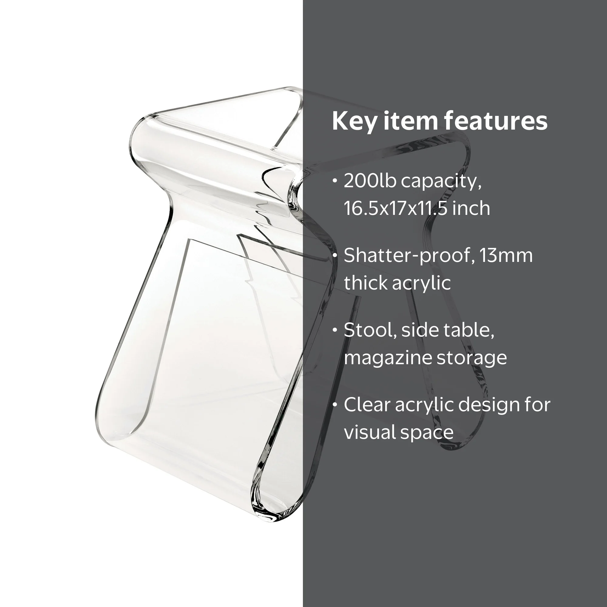 Umbra Magino Stool and Magazine Rack - Walmart.com