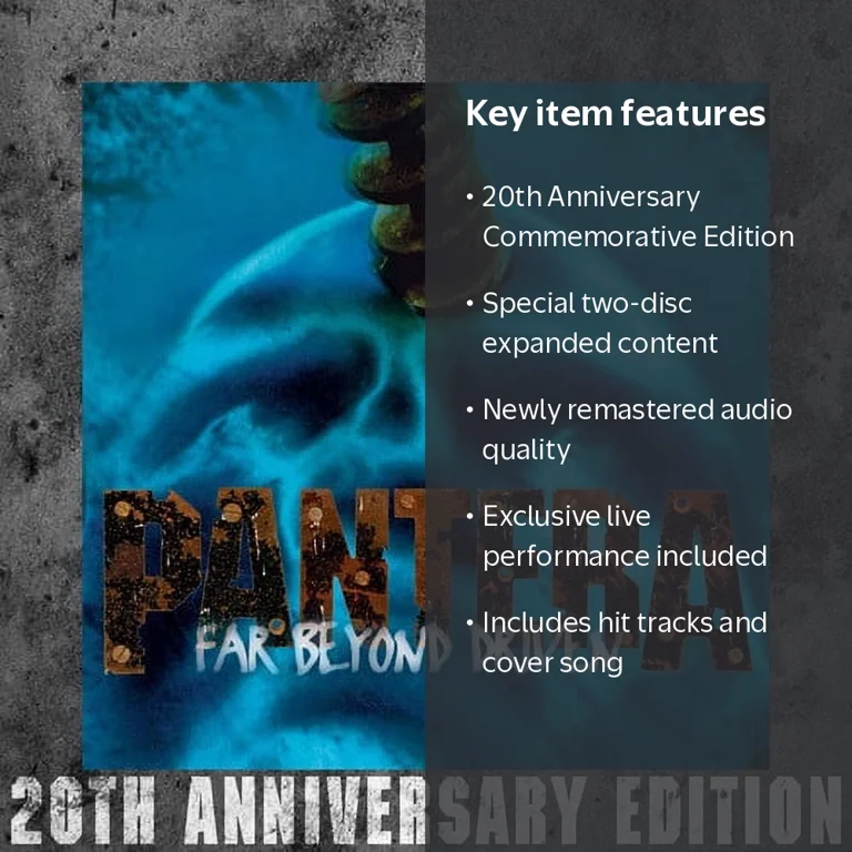 Pantera - Far Beyond Driven (20th Anniversary Edition) - Music