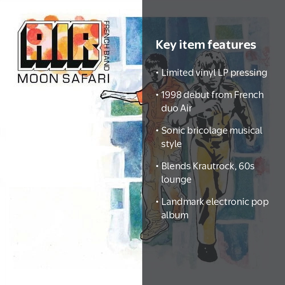 Air - Moon Safari - Music & Performance - Vinyl - Walmart.com